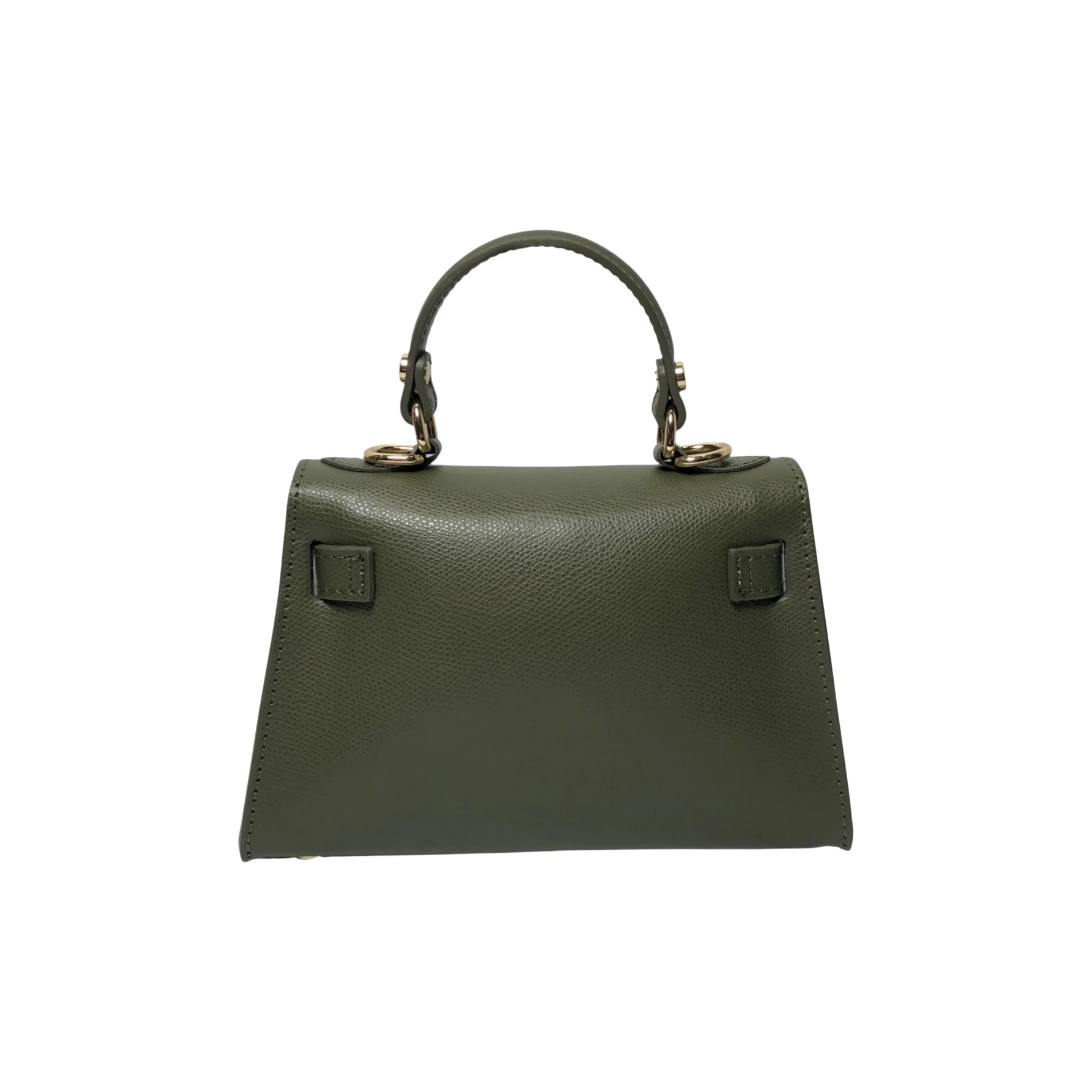 Geantă Heily Olive Piele Naturală