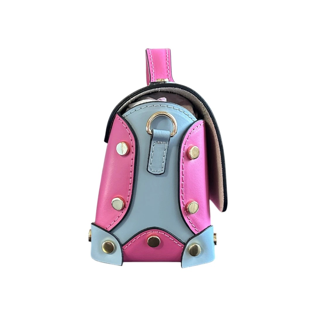 Geanta Florence din piele naturală – Pastel 3