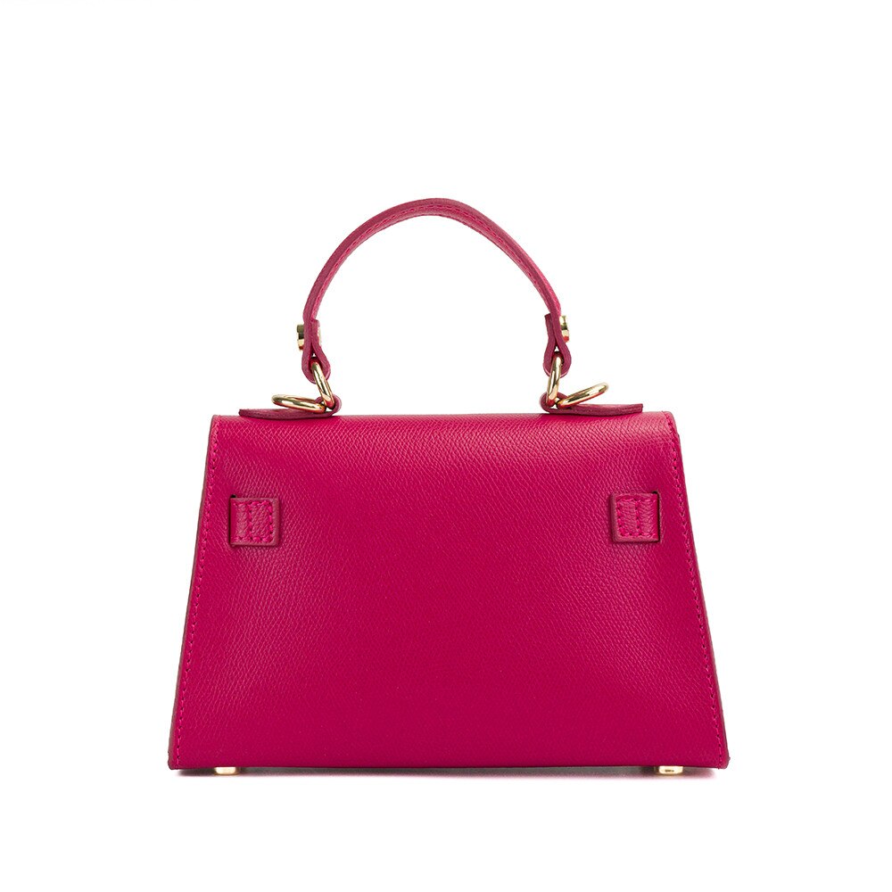 Geantă Heily Fucsia Piele Naturală