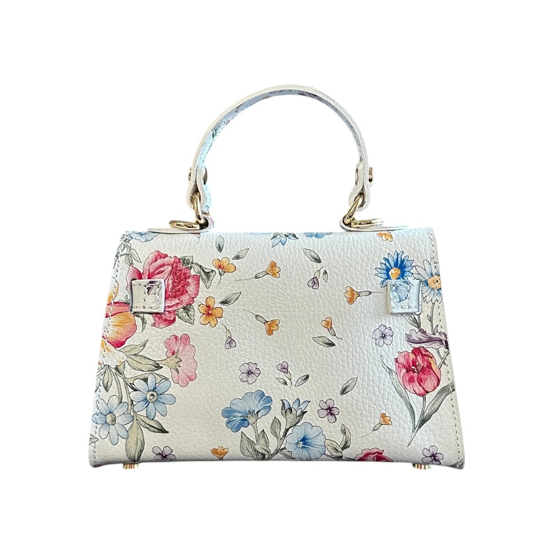 Geantă Heily Floral Piele Naturală
