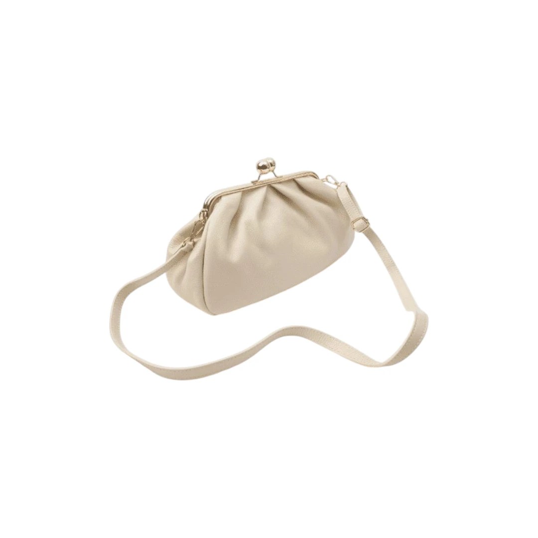 Geantă Simona Mini din Piele Naturală, bej